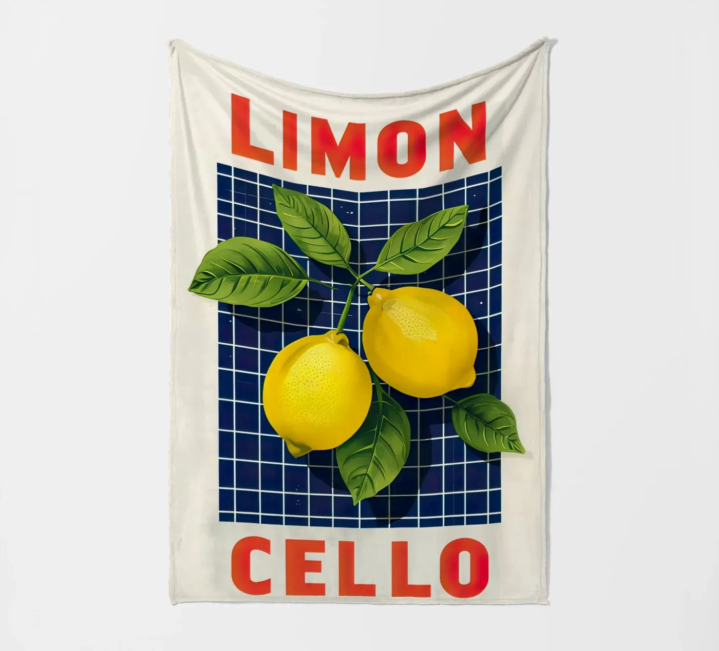 Limoncello fleece blanket by 🎁 NOBELART