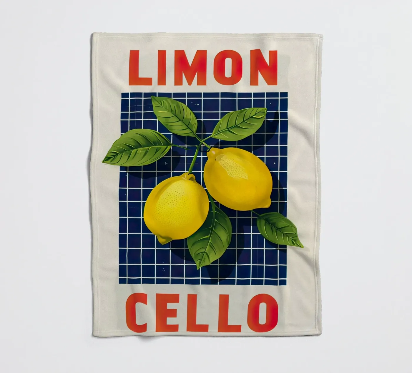 Limoncello fleece blanket by 🎁 NOBELART