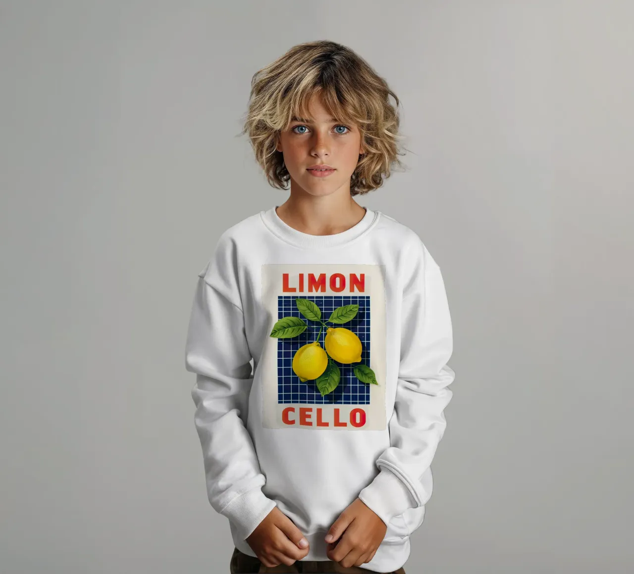 Limoncello felpa bambino da 🎁 ARTVI-SHOP