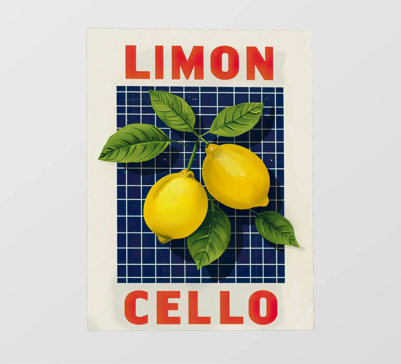 Limoncello fotobehang van 🎁 NOBELART