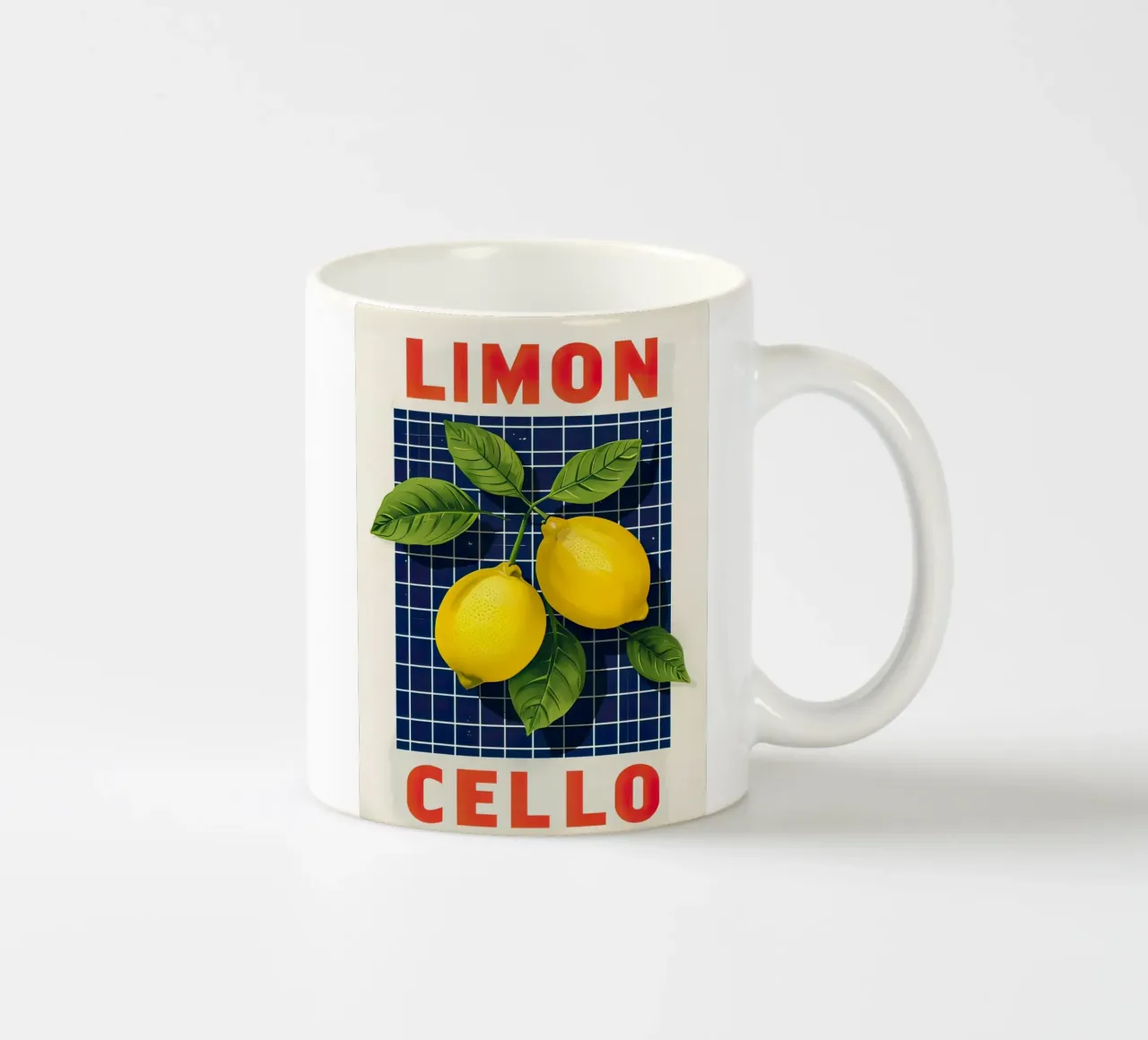 Limoncello tazza in ceramica da 🎁 ARTVI-SHOP
