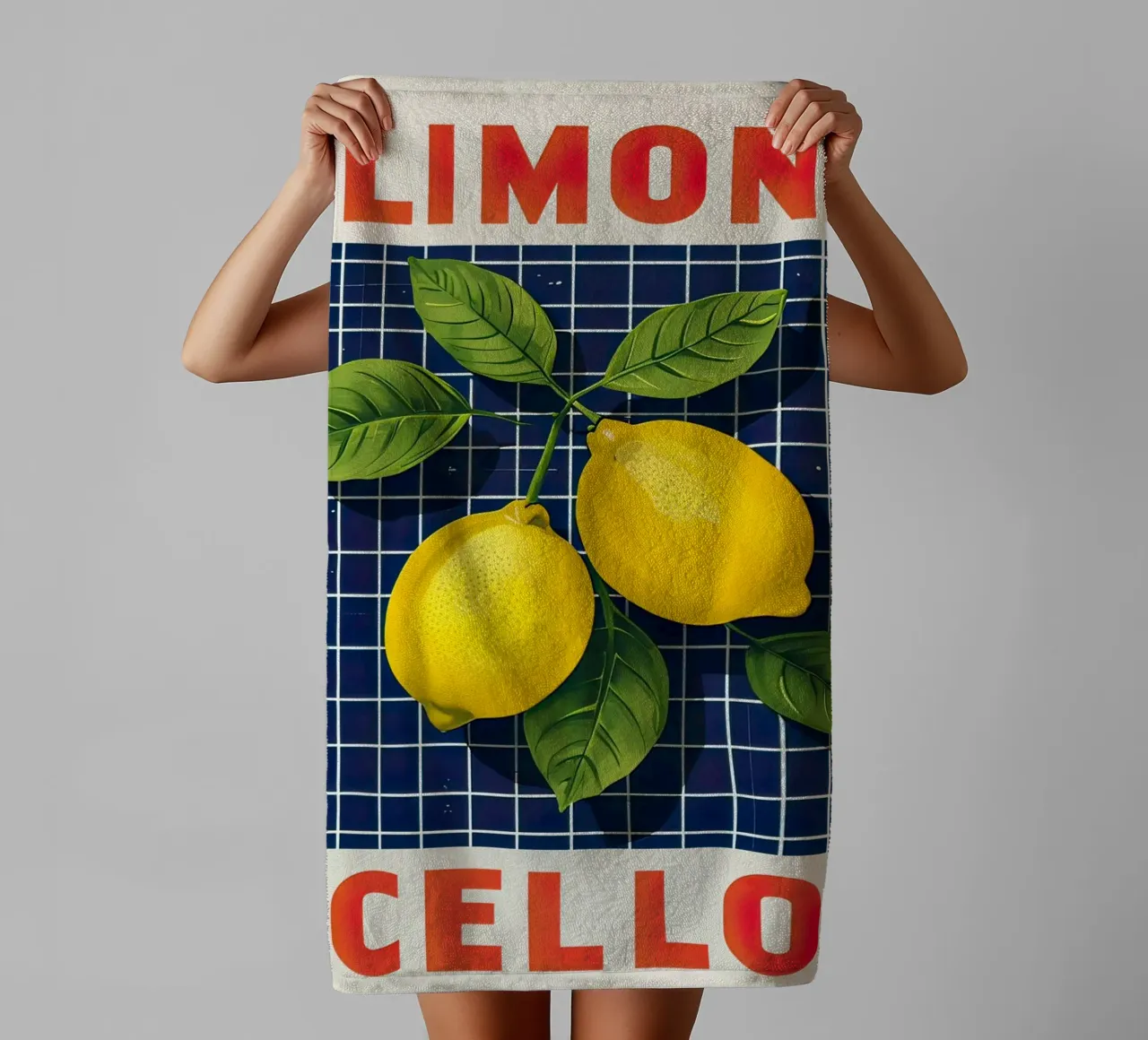 Limoncello asciugamano da bagno da 🎁 ARTVI-SHOP