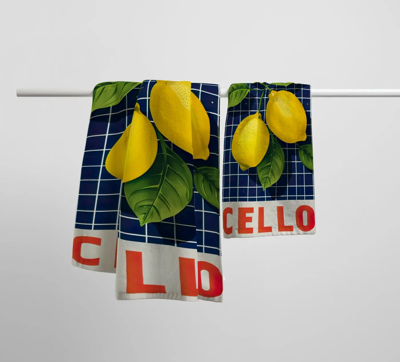 Limoncello badhanddoek van 🎁 NOBELART