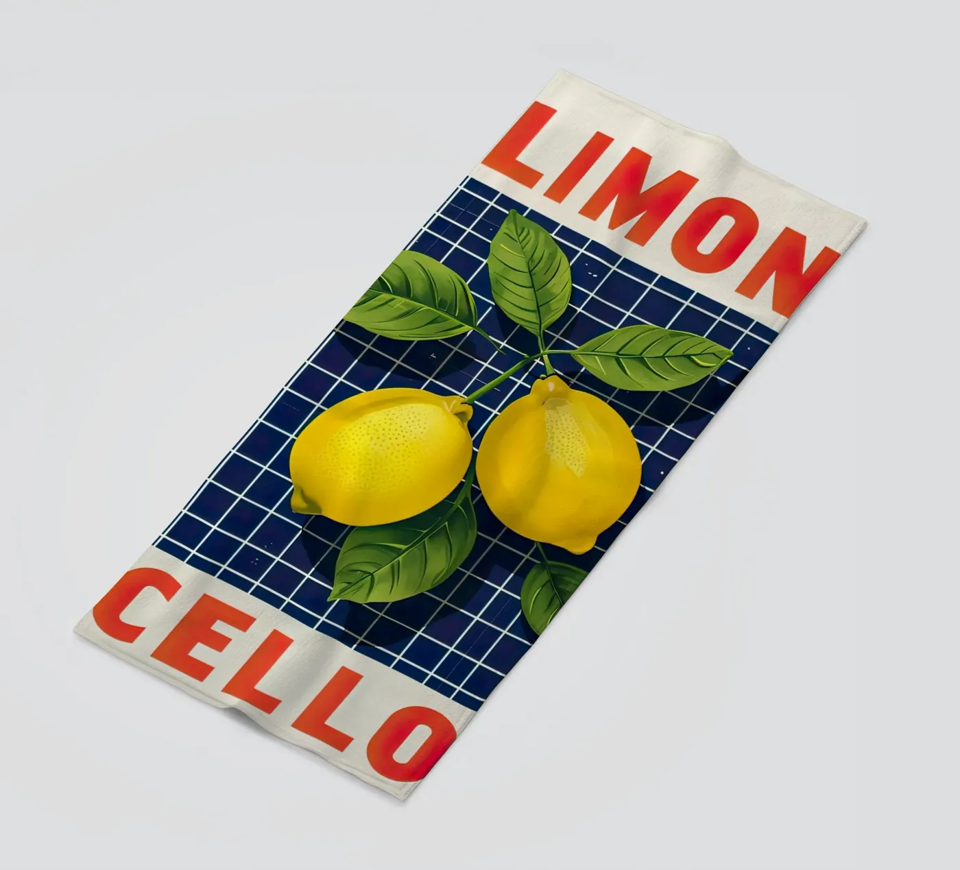 Limoncello telo mare da 🎁 NOBELART
