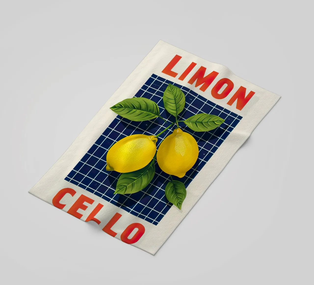 Limoncello telo mare da 🎁 NOBELART