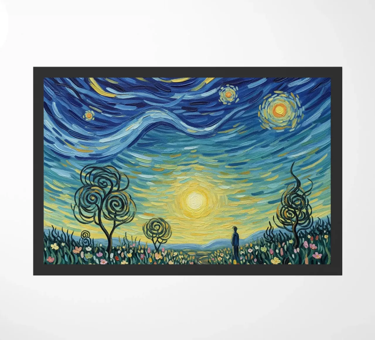 cielo di stelle vorticose zerbino da NEW LIFE