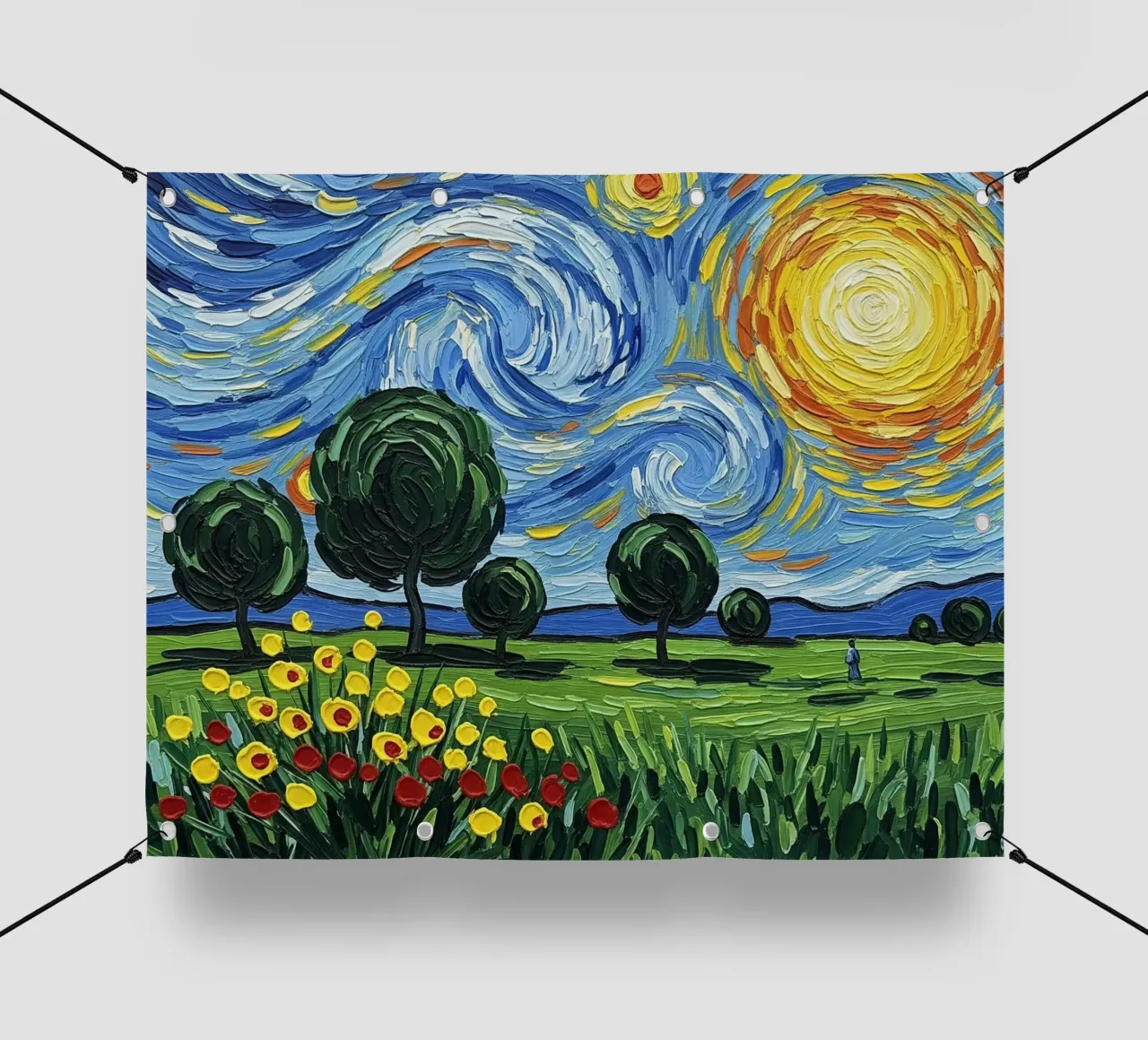 casa notte stellata telo in pvc da NEW LIFE