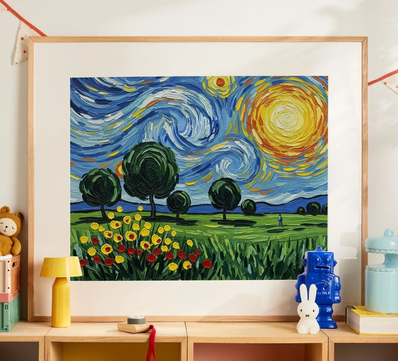 starry night home poster by NEW LIFE