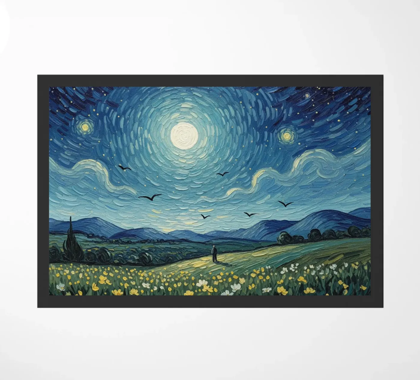 field of moon deurmat van NEW LIFE