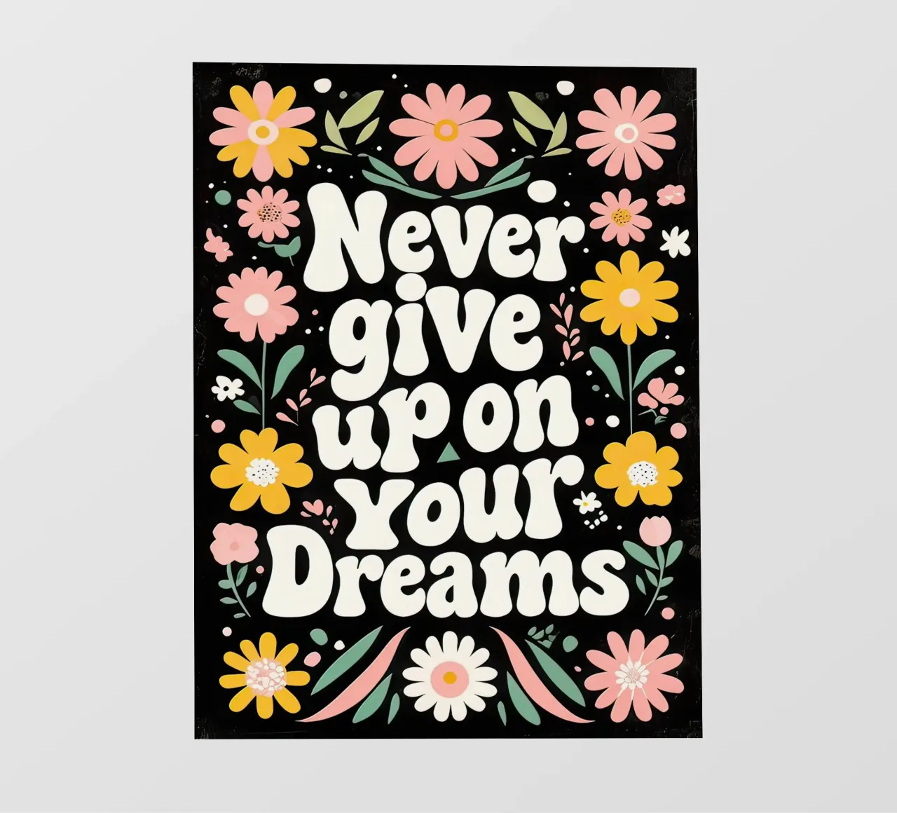 Never give up on your dreams photo wallpaper by 🎁 ARTVI-SHOP