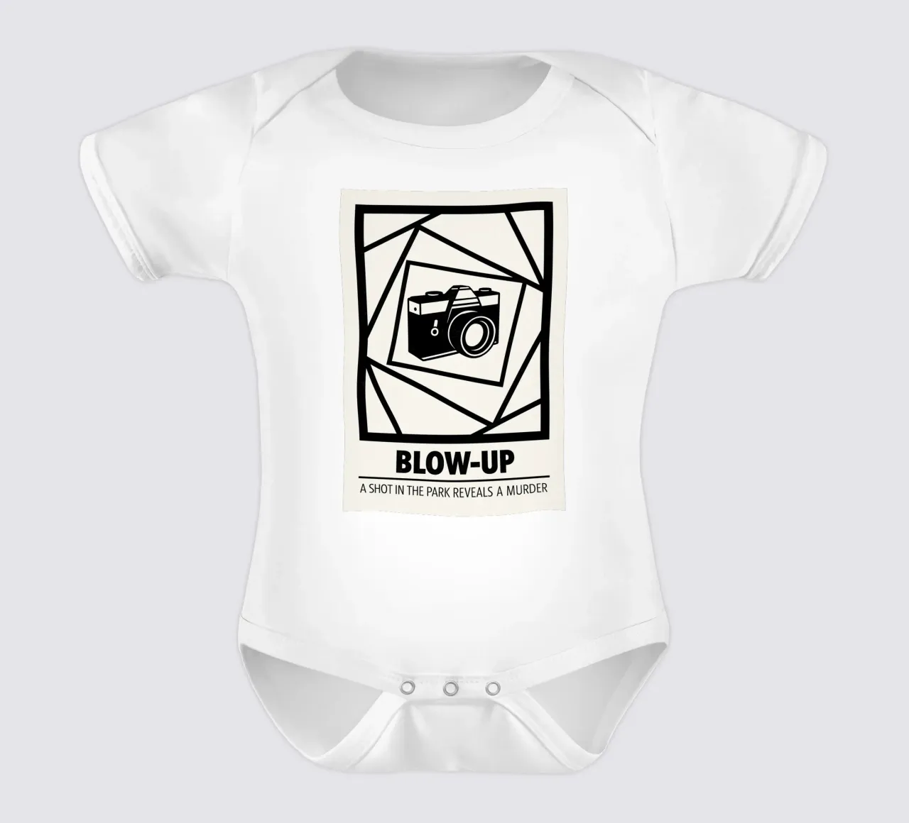 Blow-Up Print body neonato maniche corte da MoviesArt