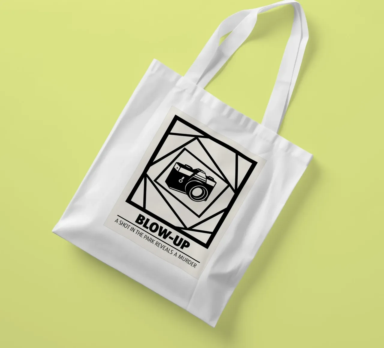 Blow-Up Print borsa in juta da MoviesArt