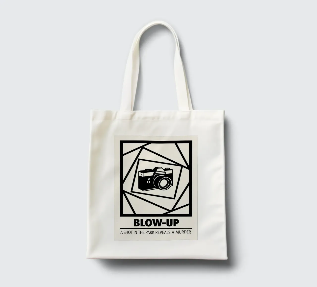 Blow-Up Print borsa in juta da MoviesArt