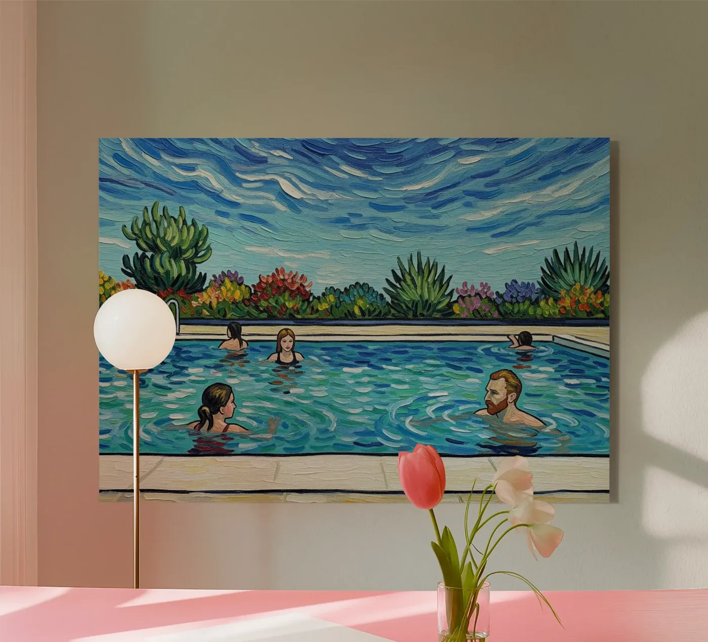 badmode acryl van NEW LIFE