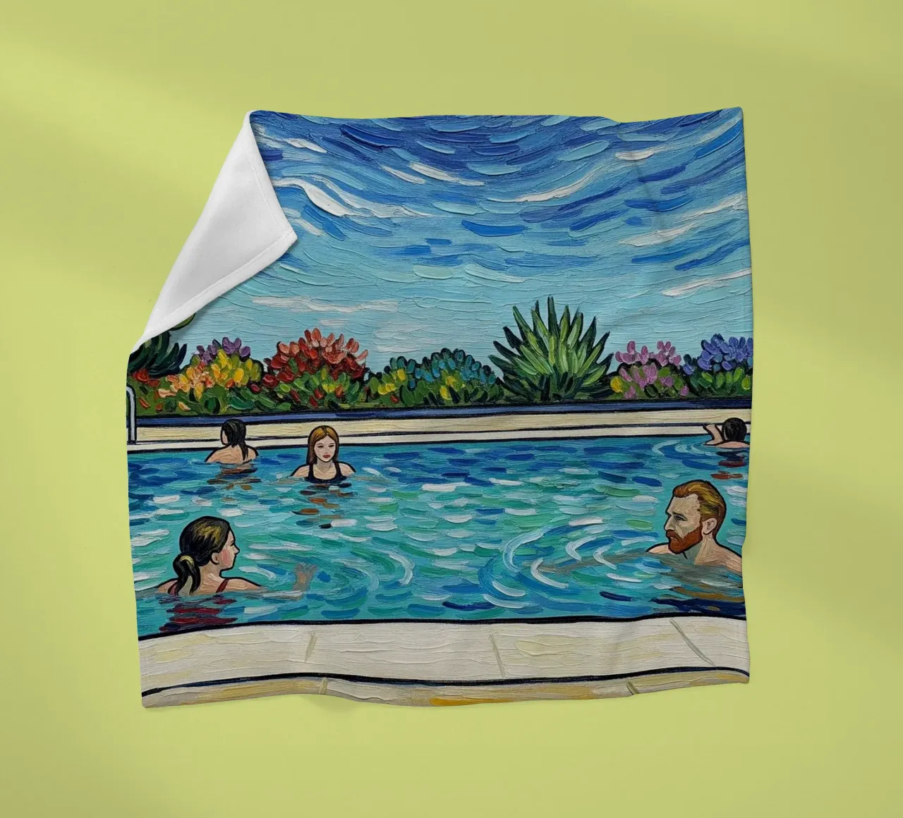 badmode fleecedeken van NEW LIFE