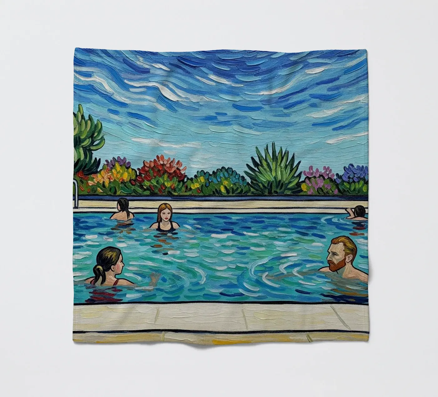 swimwear plaid polaire de NEW LIFE