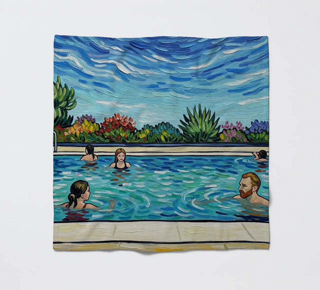 badmode fleecedeken van NEW LIFE