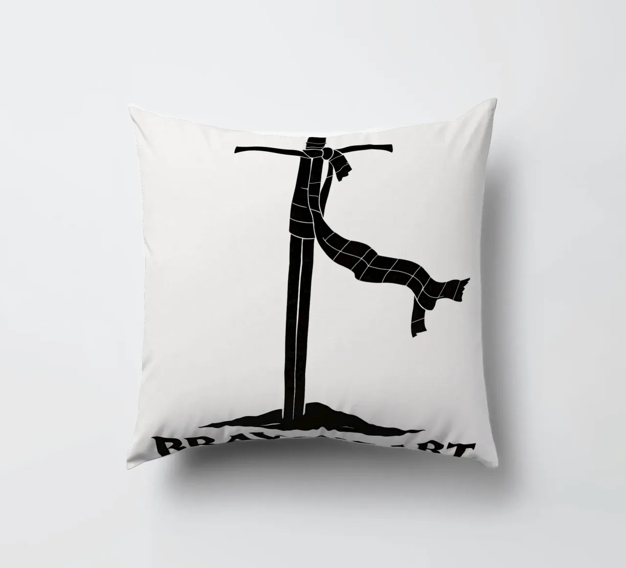 Braveheart Print cuscino da MoviesArt