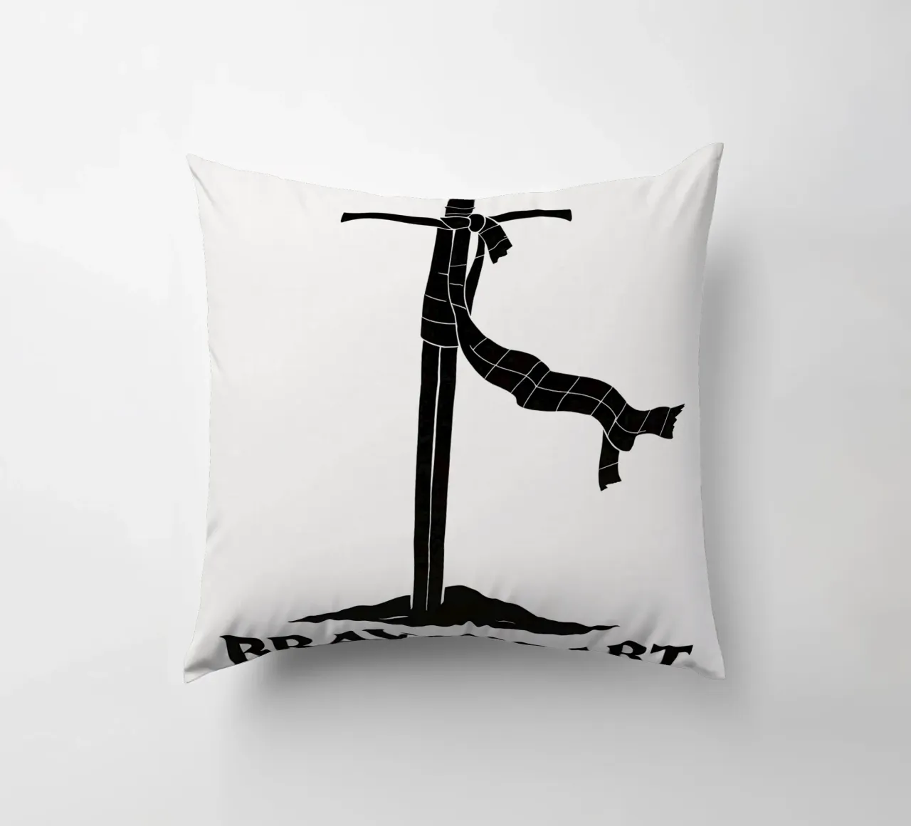 Braveheart Print cuscino da MoviesArt