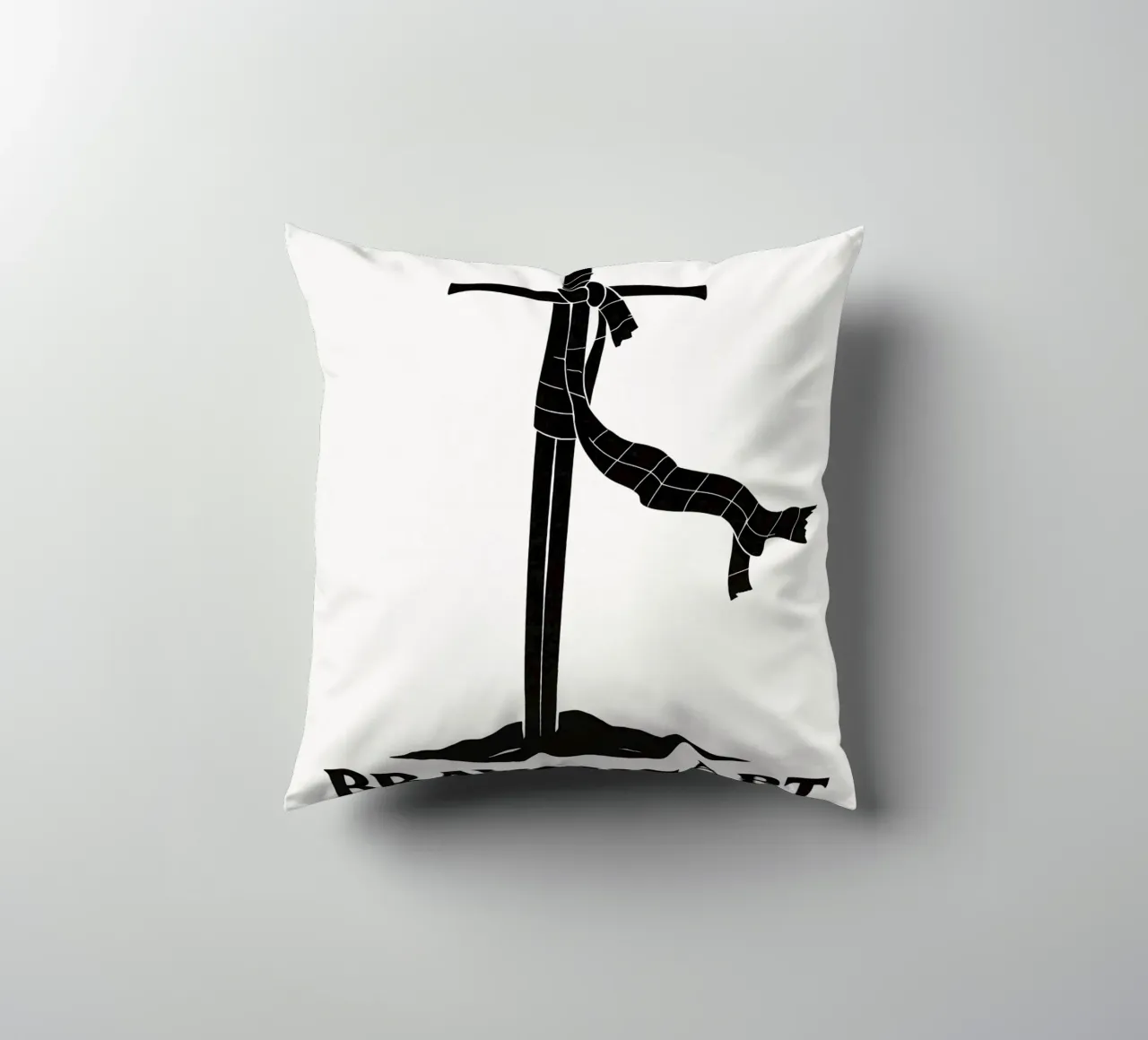 Braveheart Print cuscino da MoviesArt