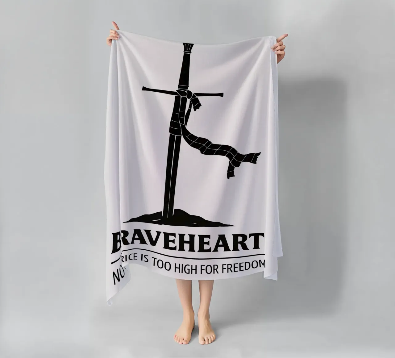 Braveheart Print telo mare da MoviesArt
