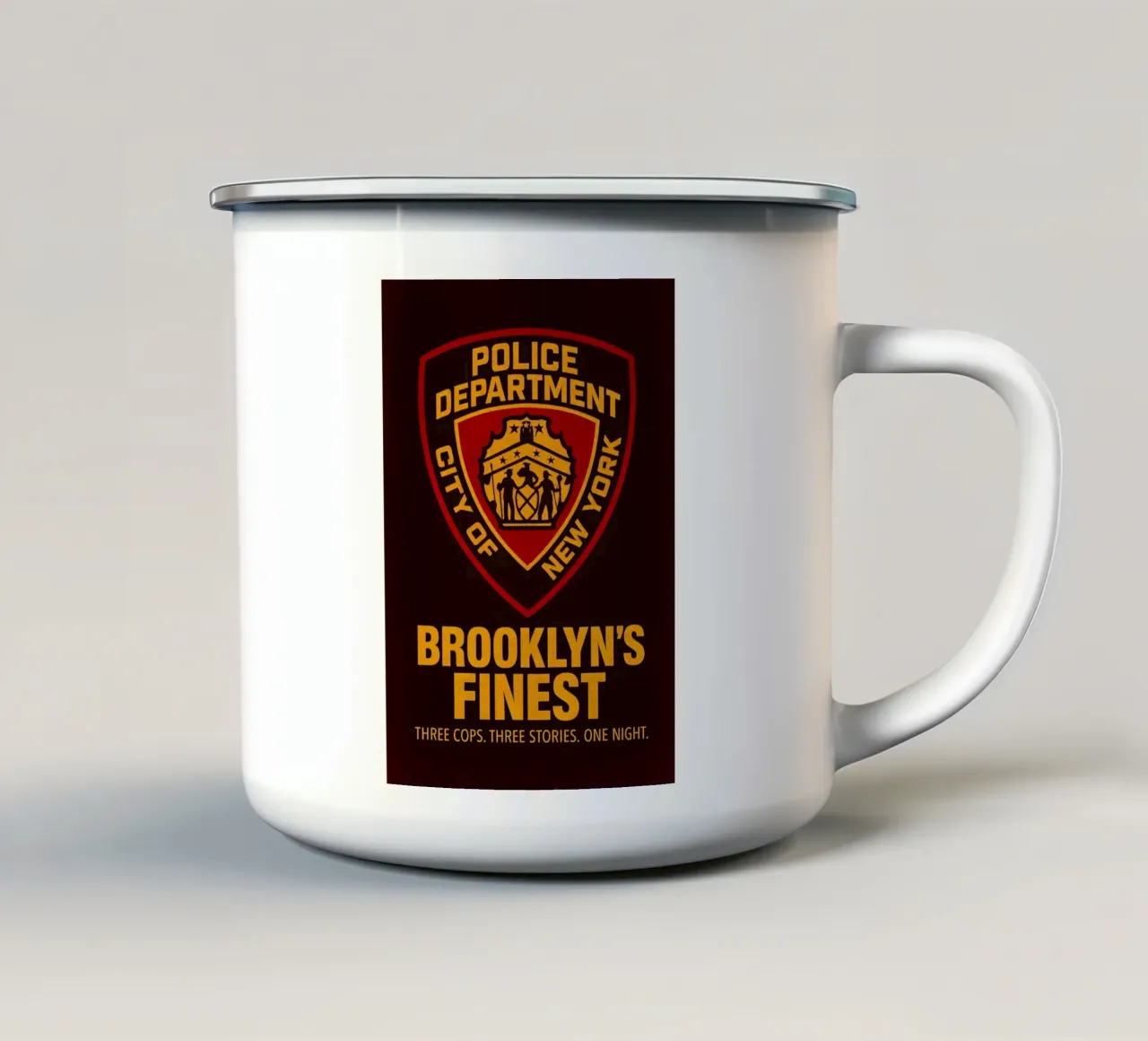 Brooklyn’s Finest Print tazza in smalto da MoviesArt