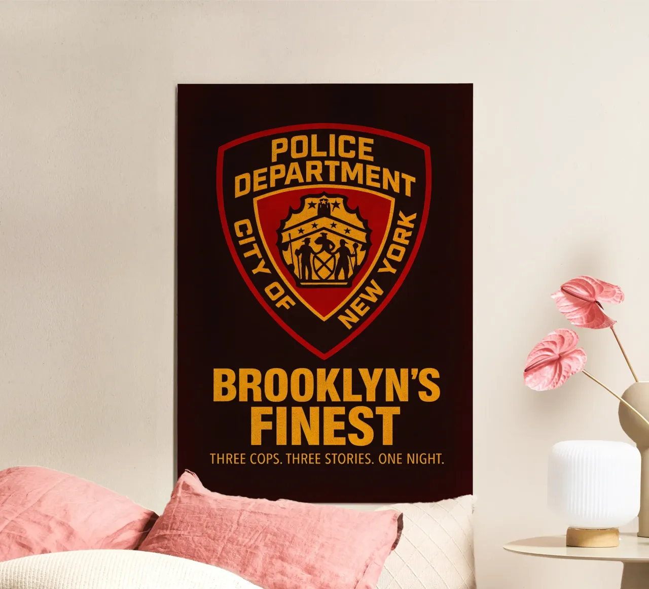 Brooklyn’s Finest Print poster con telaio in legno da MoviesArt