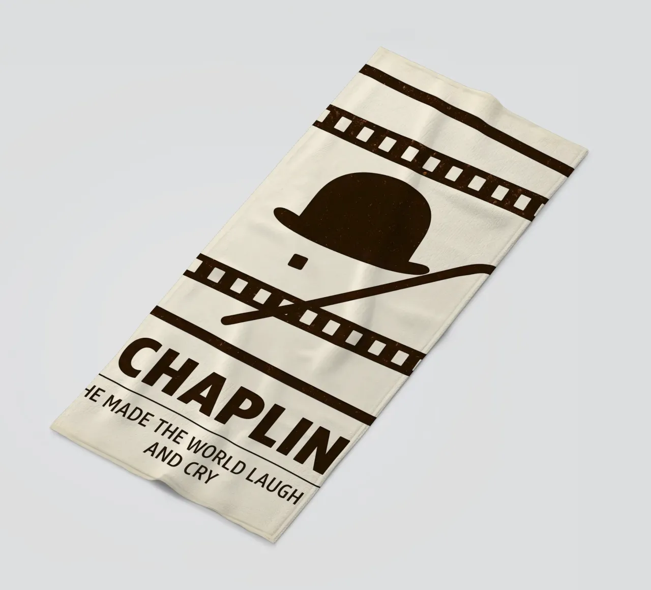 Chaplin Print telo mare da MoviesArt