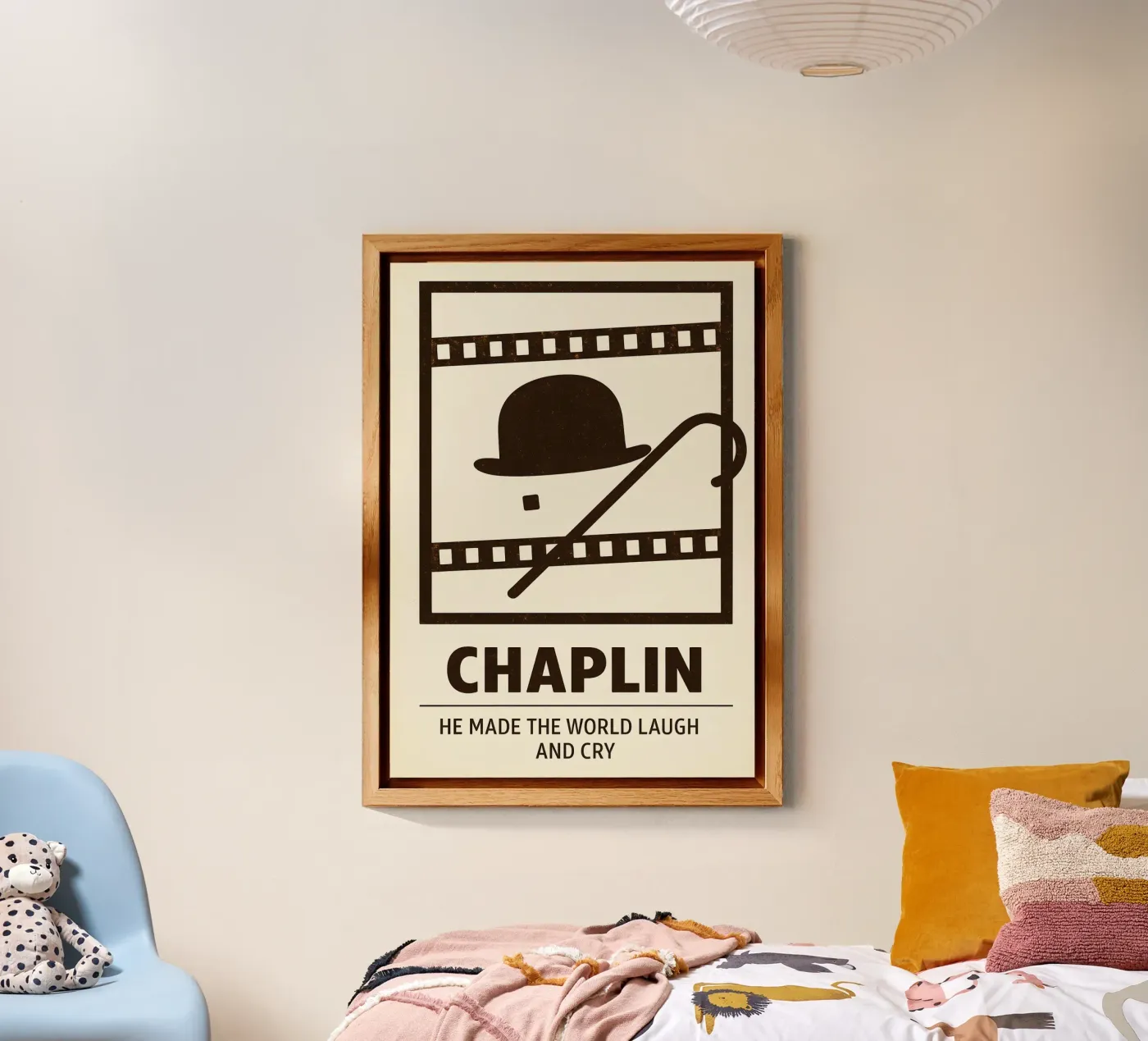 Chaplin Print forex plate by MoviesArt