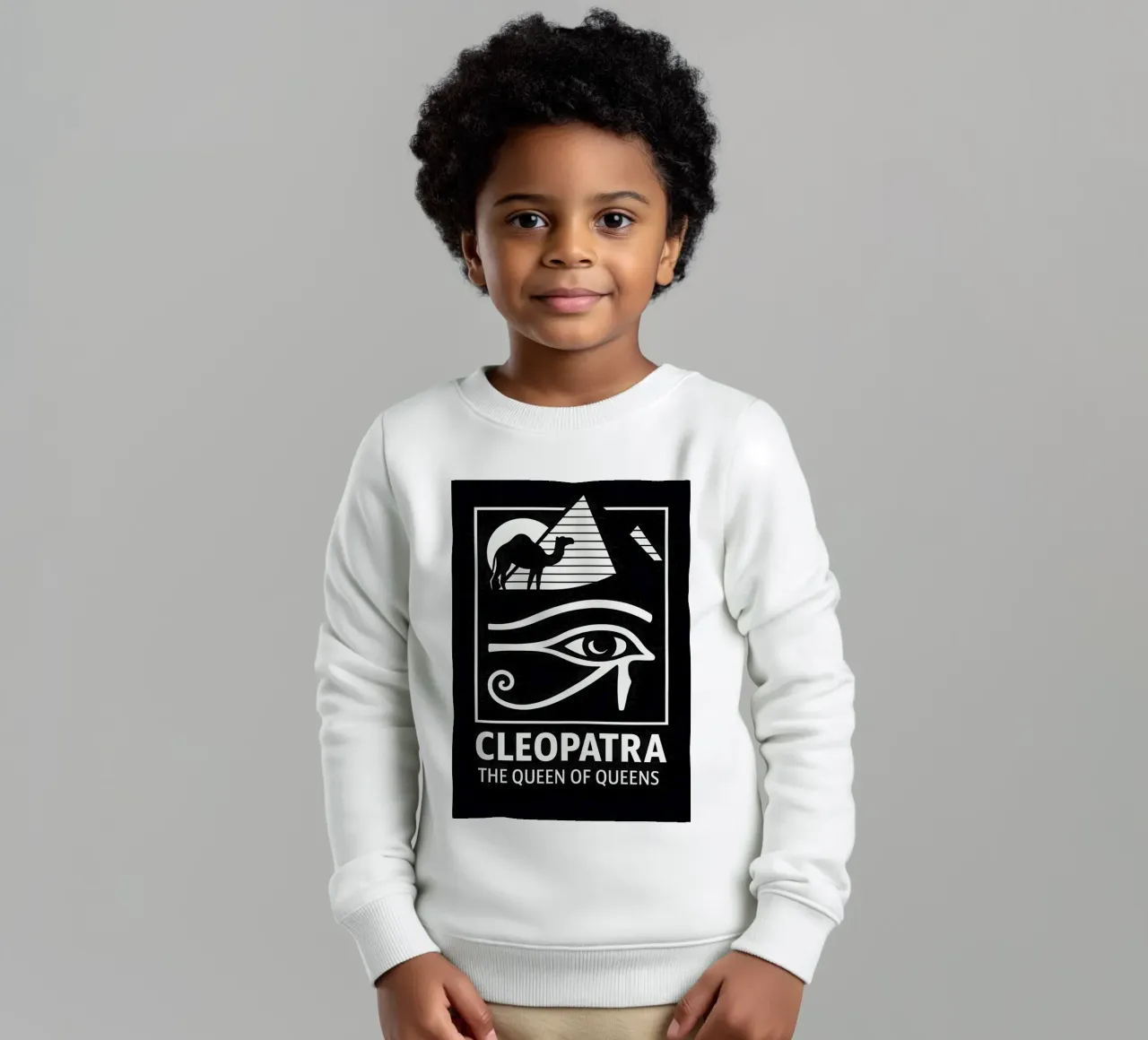 Cleopatra Print felpa bambino da MoviesArt