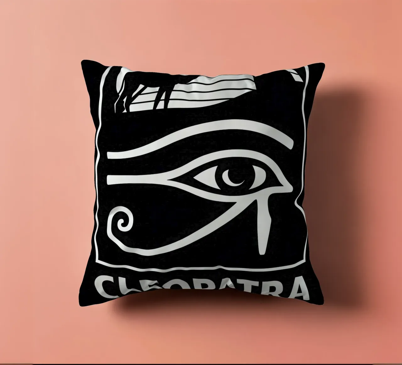 Cleopatra Print cuscino da MoviesArt