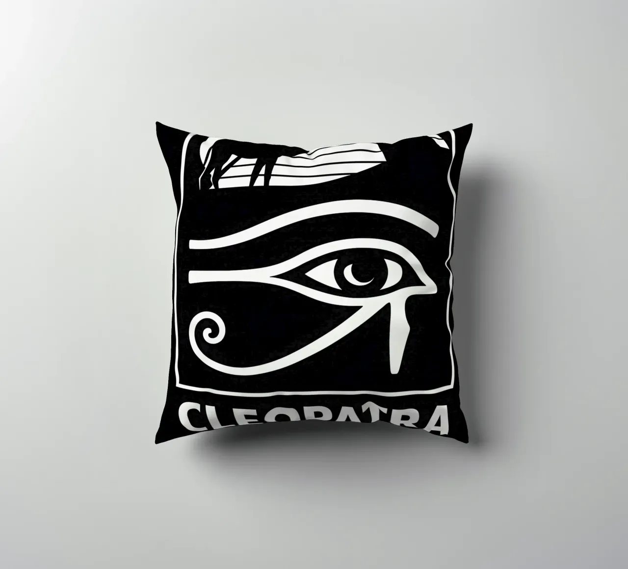 Cleopatra Print cuscino da MoviesArt