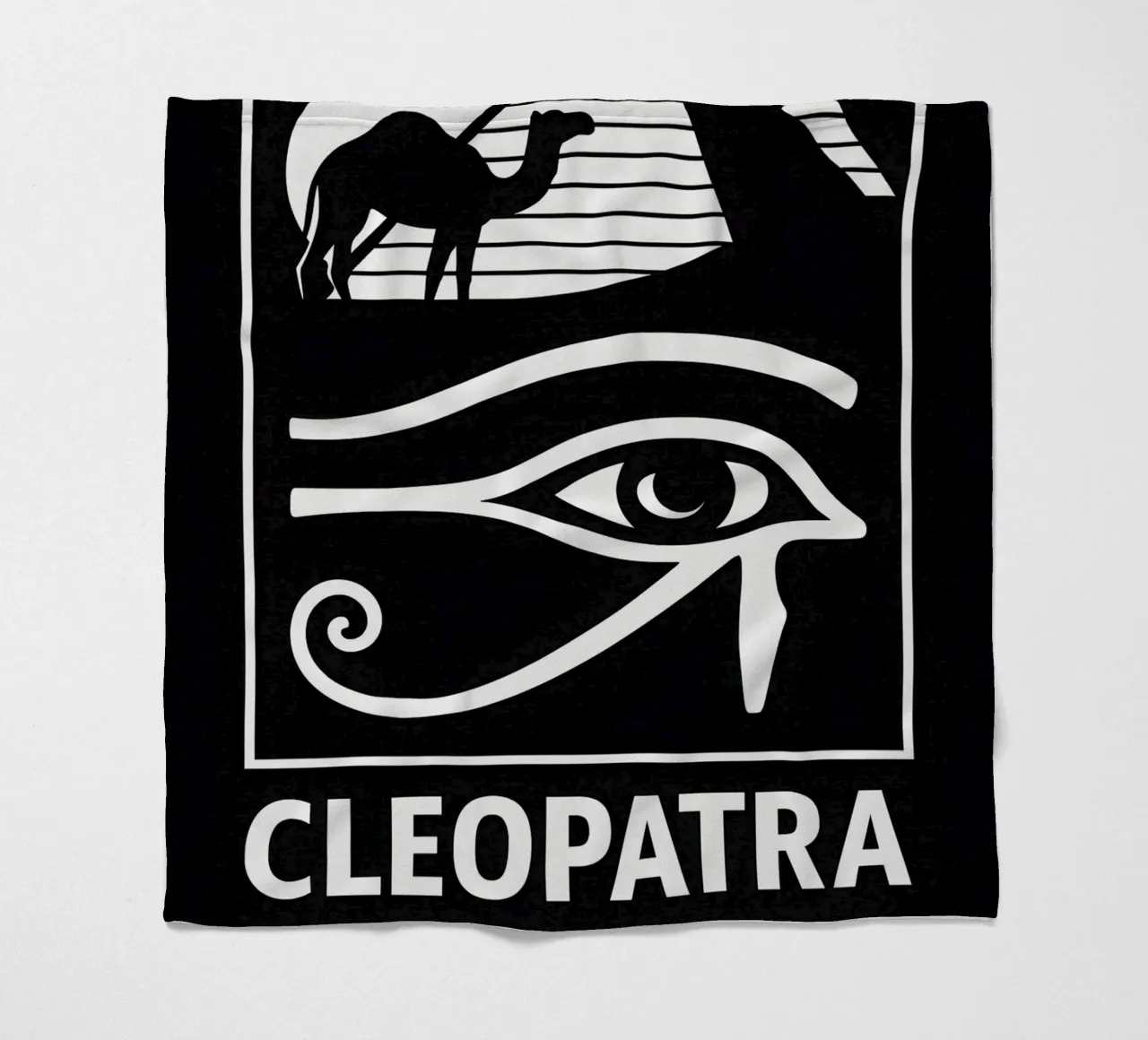 Cleopatra Print coperta in pile da MoviesArt