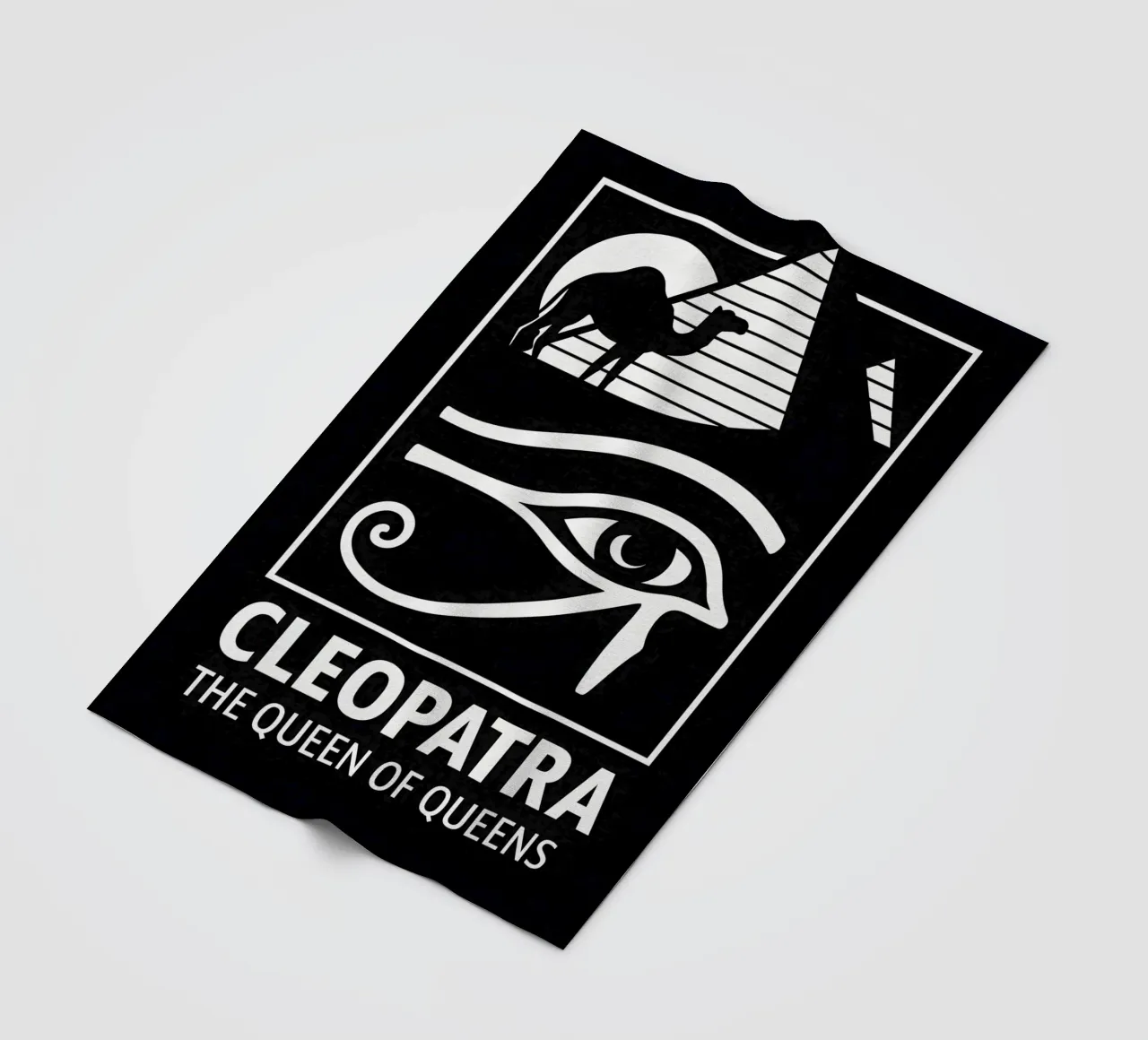 Cleopatra Print coperta in pile da MoviesArt