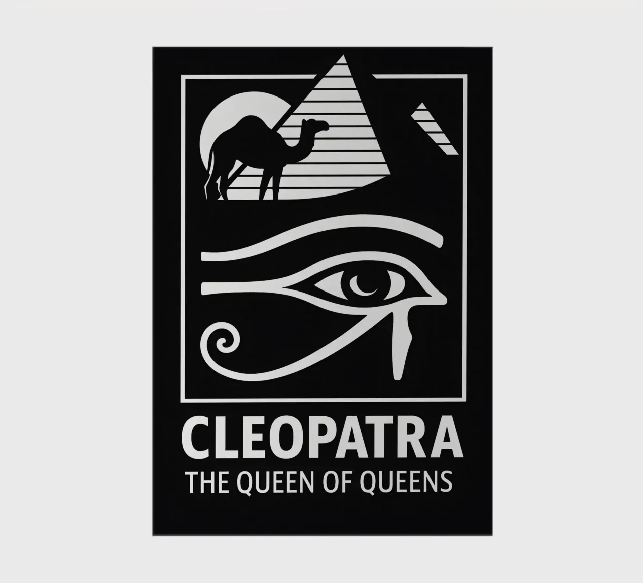 Cleopatra Print notebook by MoviesArt
