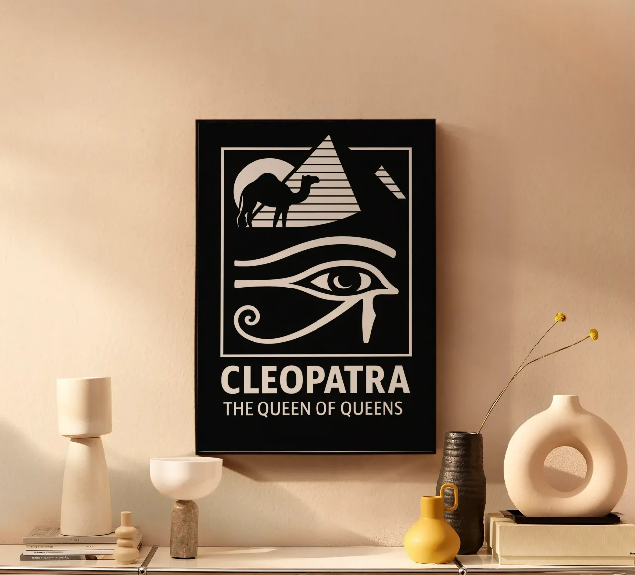 Cleopatra Print plexiglass da MoviesArt