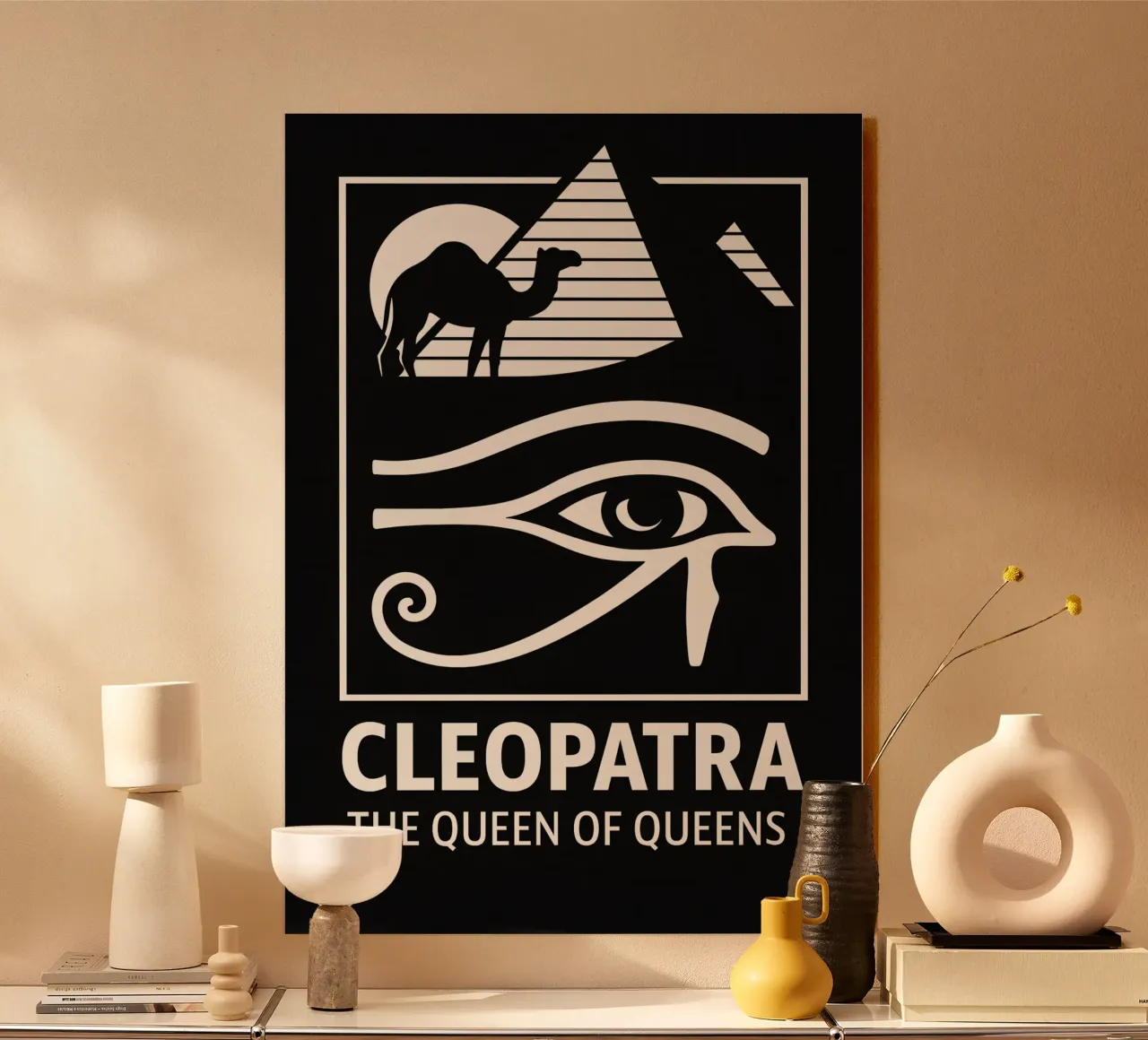 Cleopatra Print plexiglass da MoviesArt