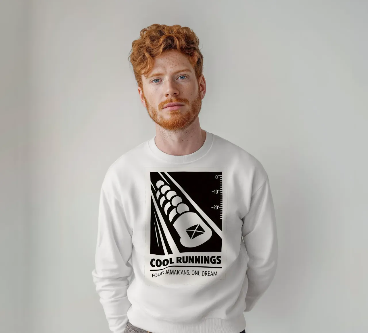 Cool Runnings Print felpa da MoviesArt