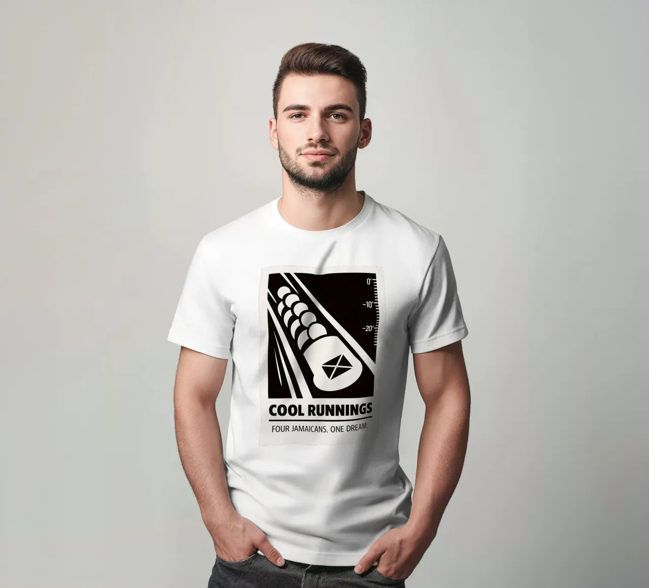 Cool Runnings Print t-shirt da MoviesArt