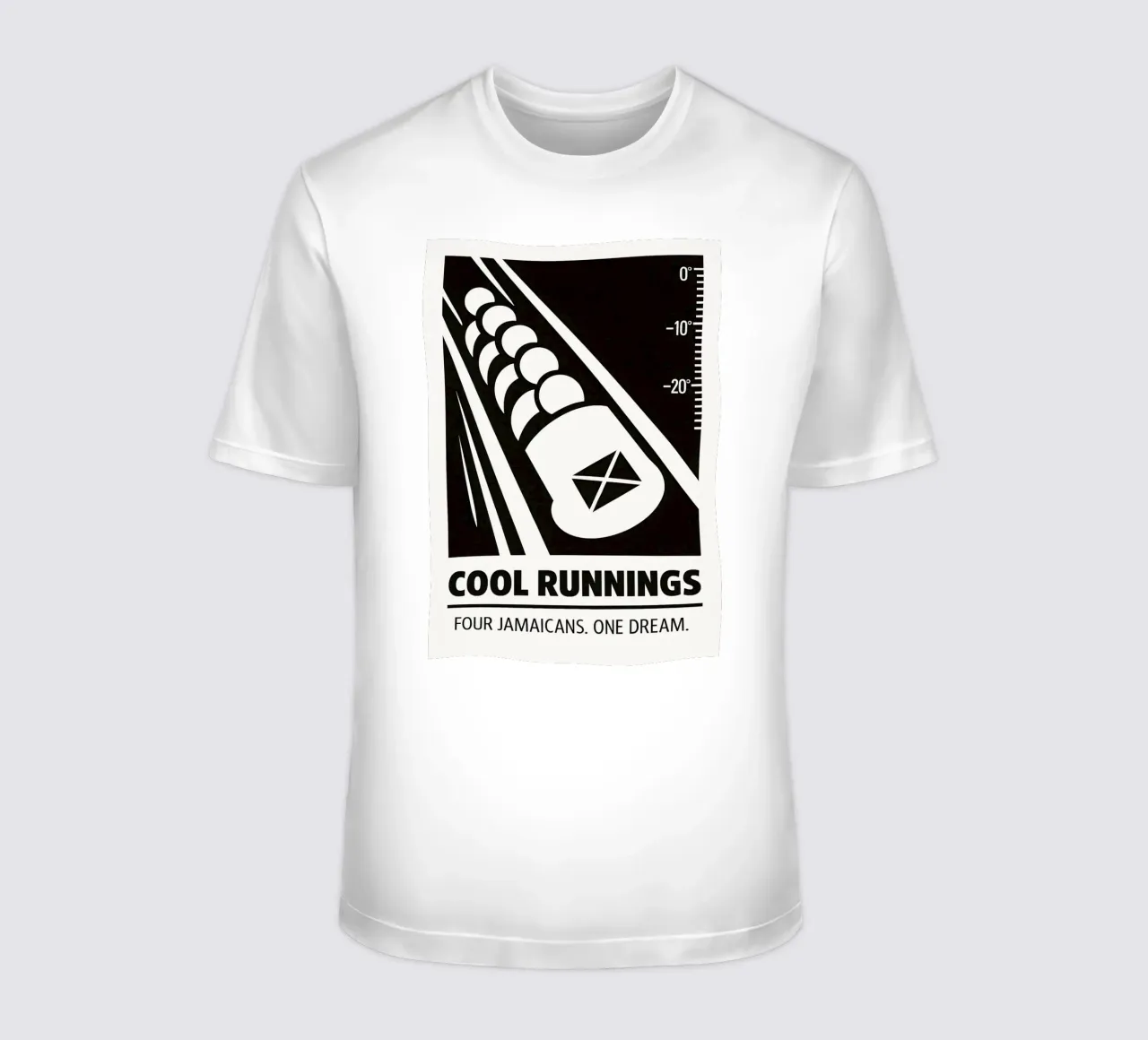 Cool Runnings Print t-shirt da MoviesArt