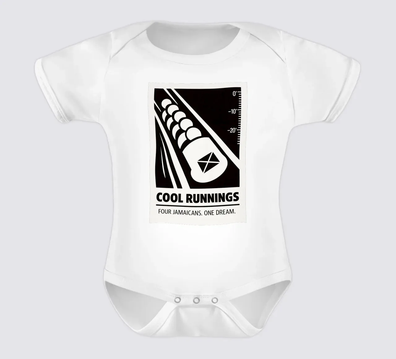 Cool Runnings Print body neonato maniche corte da MoviesArt