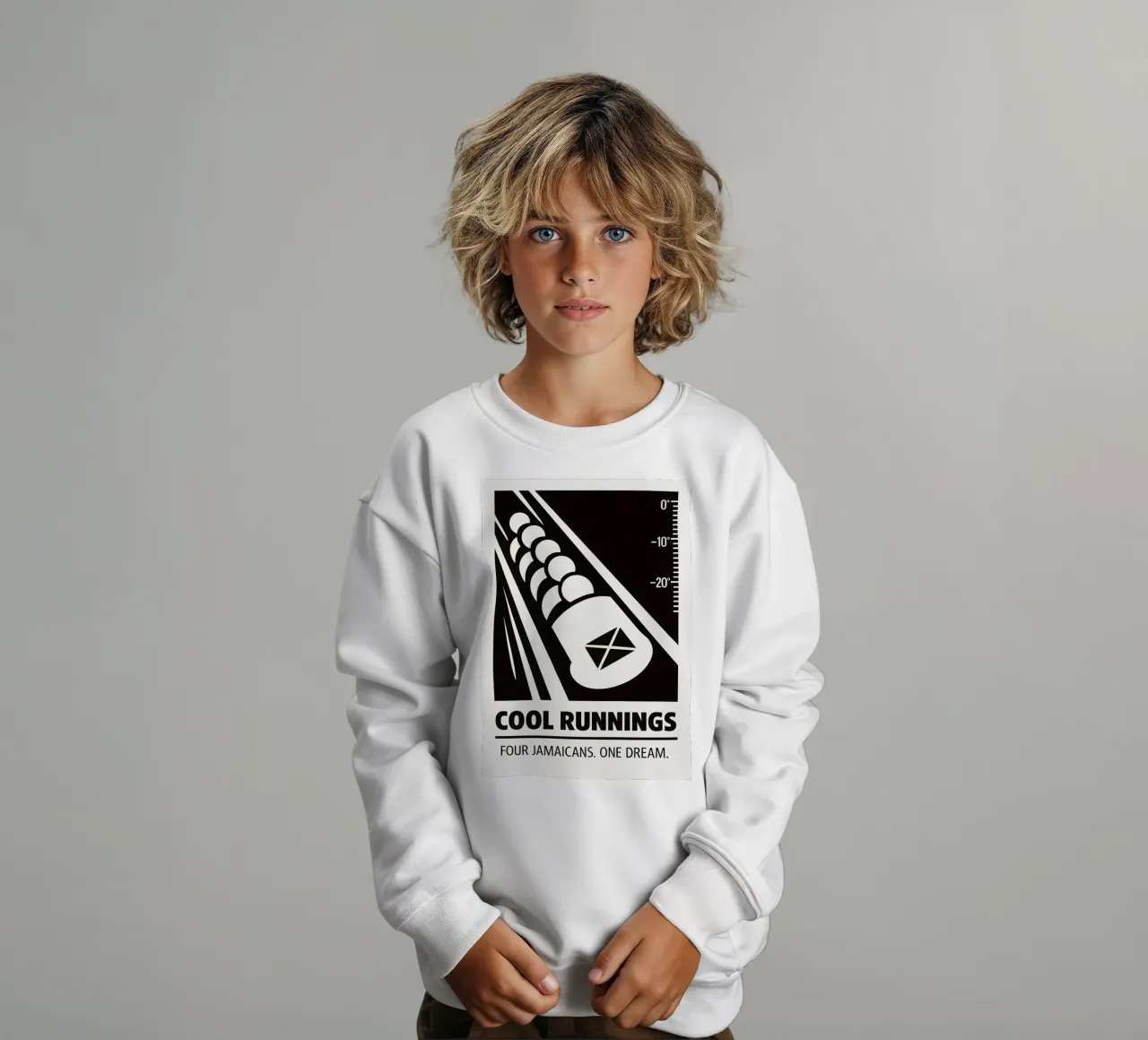 Cool Runnings Print felpa bambino da MoviesArt