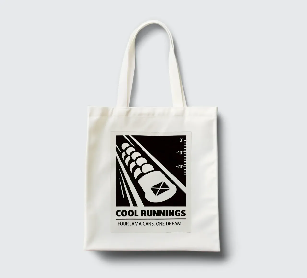 Cool Runnings Print borsa in juta da MoviesArt