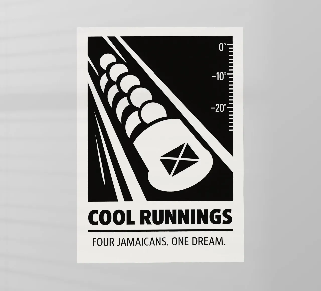 Cool Runnings Print pellicola backlit da MoviesArt