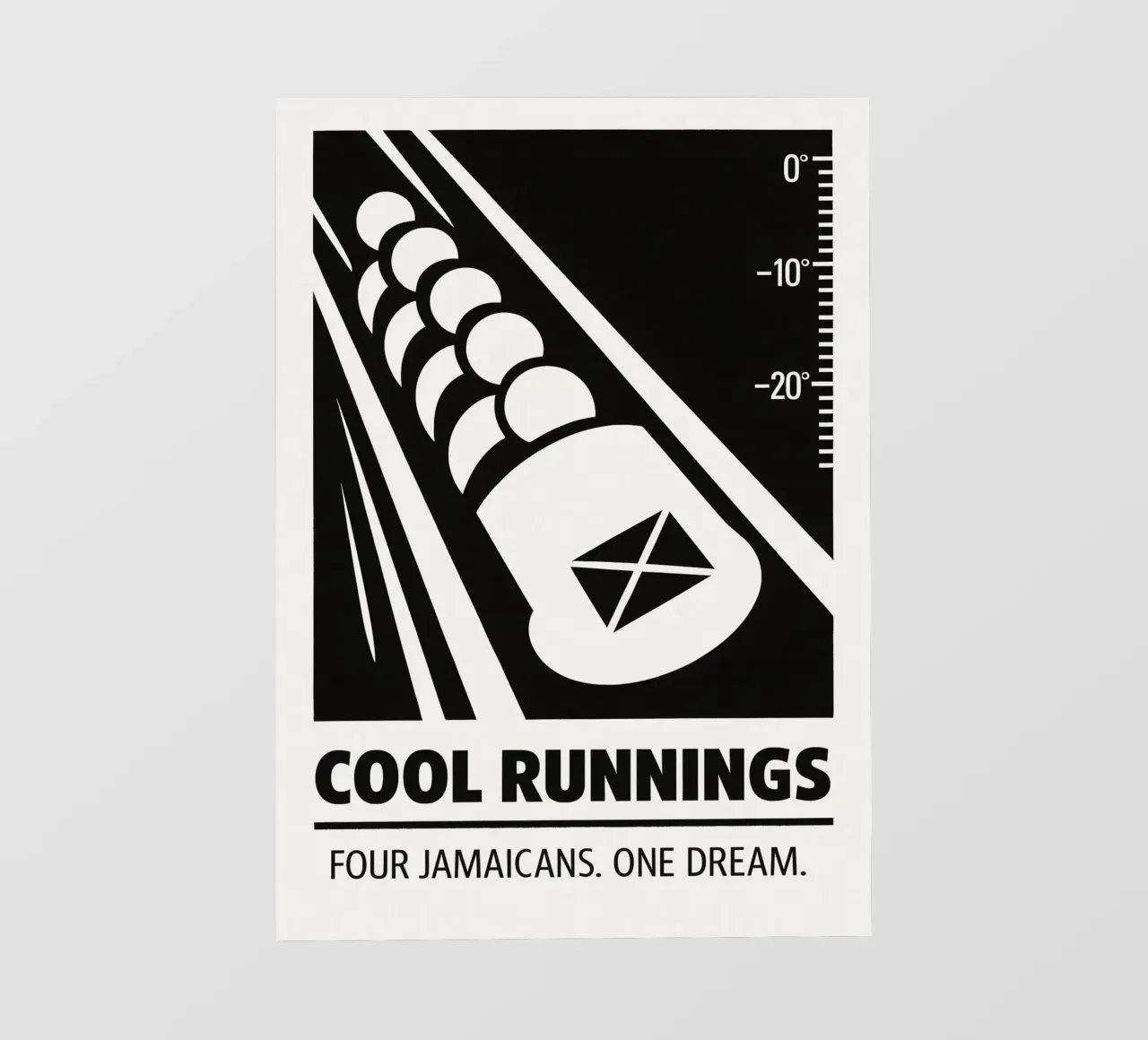 Cool Runnings Print pellicola backlit da MoviesArt