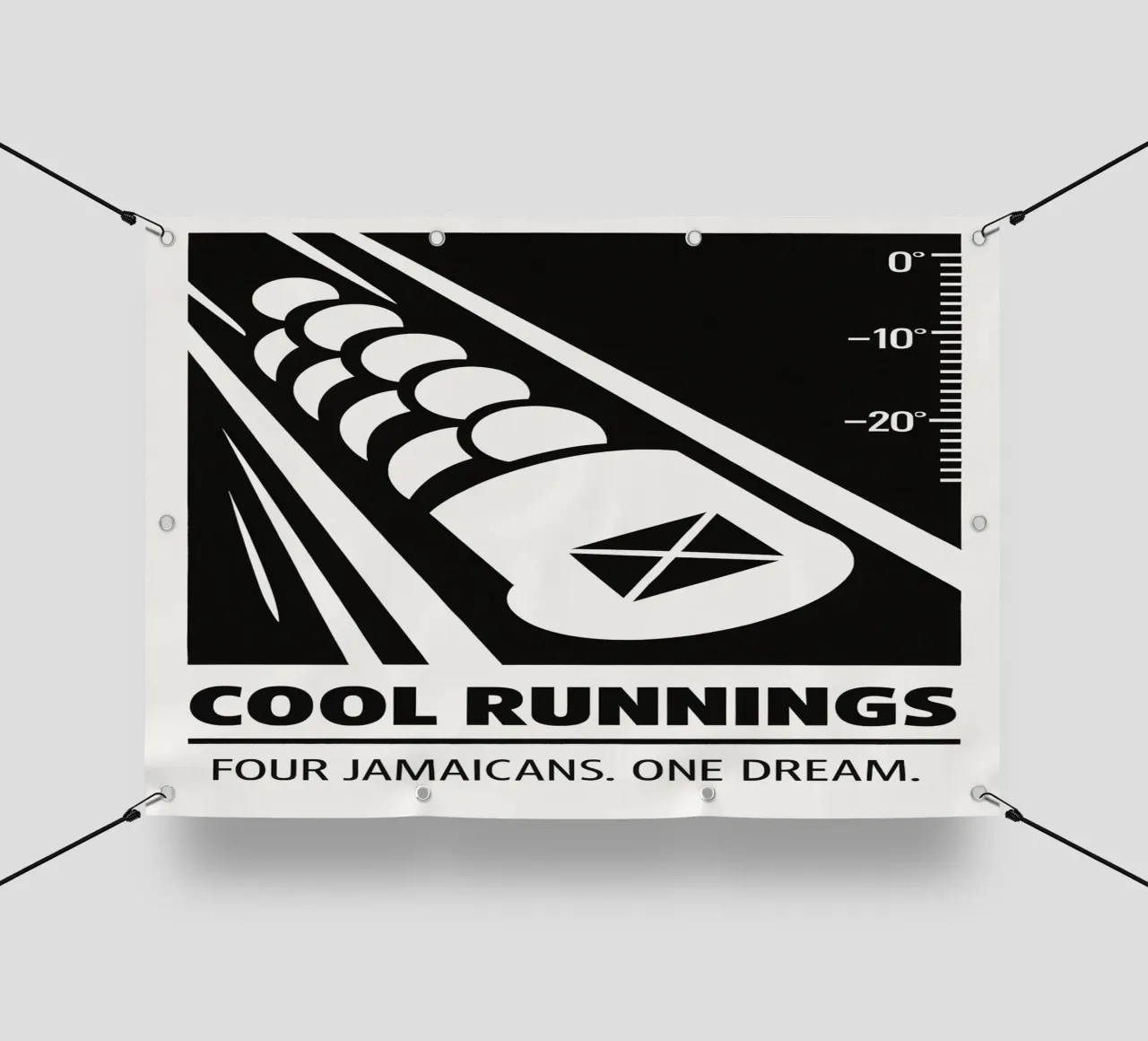 Cool Runnings Print telo in pvc da MoviesArt