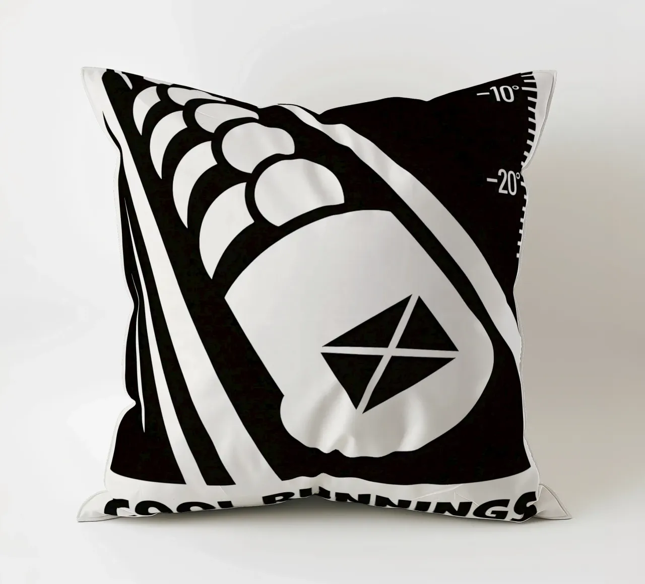 Cool Runnings Print cuscino da MoviesArt