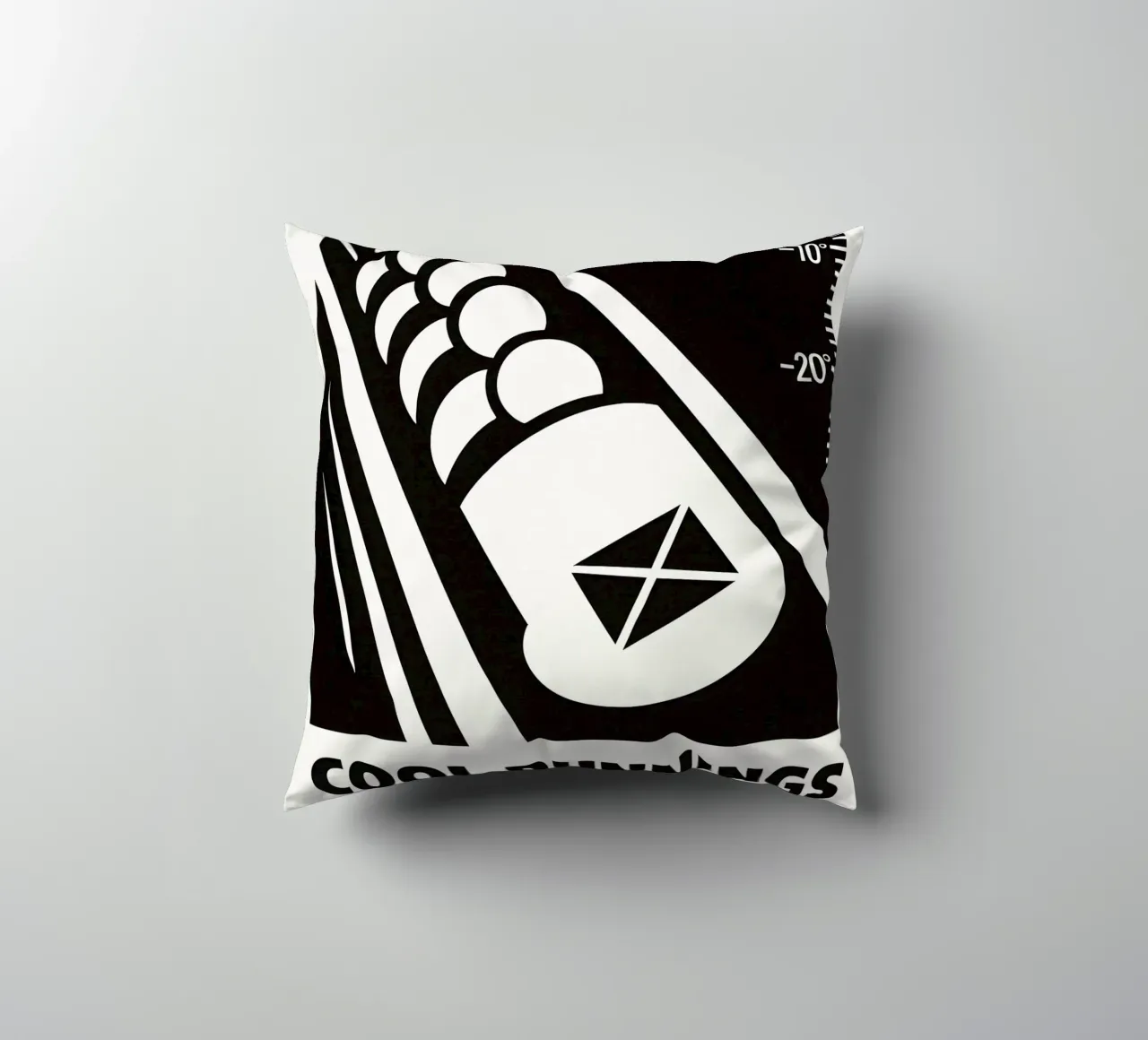 Cool Runnings Print cuscino da MoviesArt
