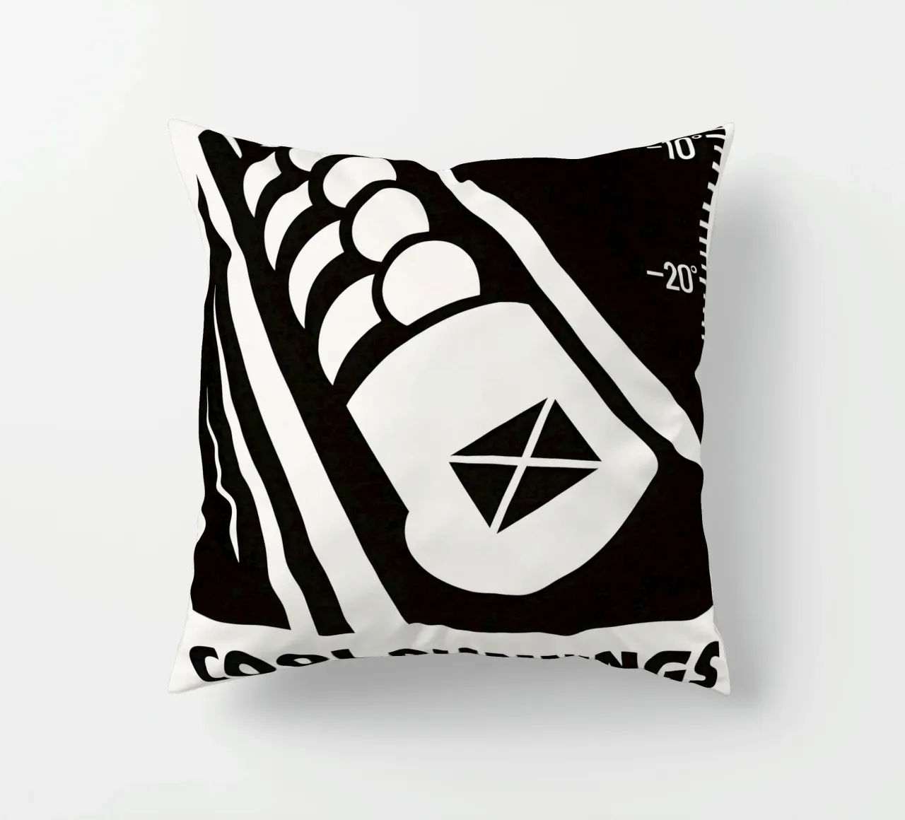 Cool Runnings Print cuscino da MoviesArt