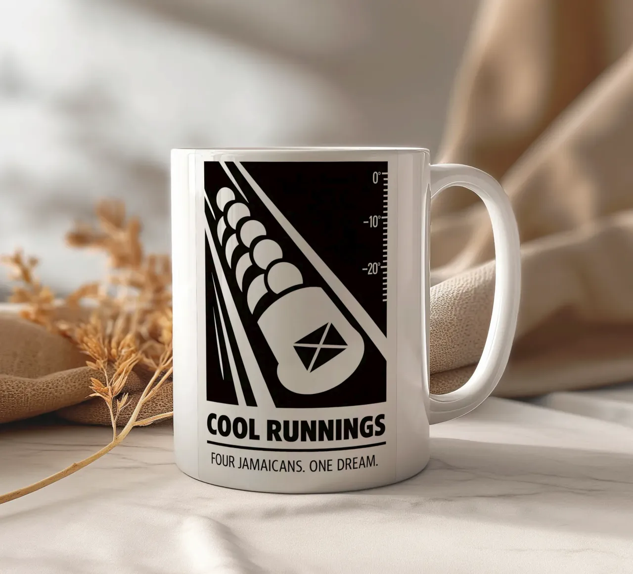 Cool Runnings Print tazza in ceramica da MoviesArt